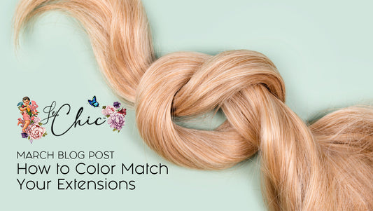How To Color Match Your Extensions